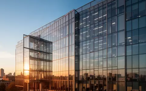 Moderne Glasfassade eines Bürogebäudes bei goldenem Licht. - Foto: über boerse-global.de