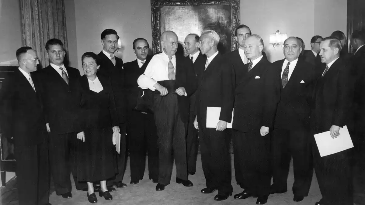 Am 28. September 1951 wurde das Gericht feierlich eröffnet. (Archivbild) - Bild: Dpa/dpa