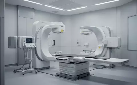 Ein steriler, modern eingerichteter medizinischer Diagnostikraum mit neutraler Beleuchtung und Fokus auf die klinische Architektur. - Foto: über boerse-global.de
