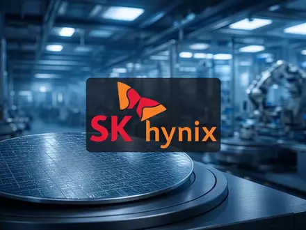 Abstrakte Darstellung einer modernen Halbleiter-Produktionsstätte in kühlem Licht als Symbol für den KI-Hardwaremarkt. - Foto: über boerse-global.de