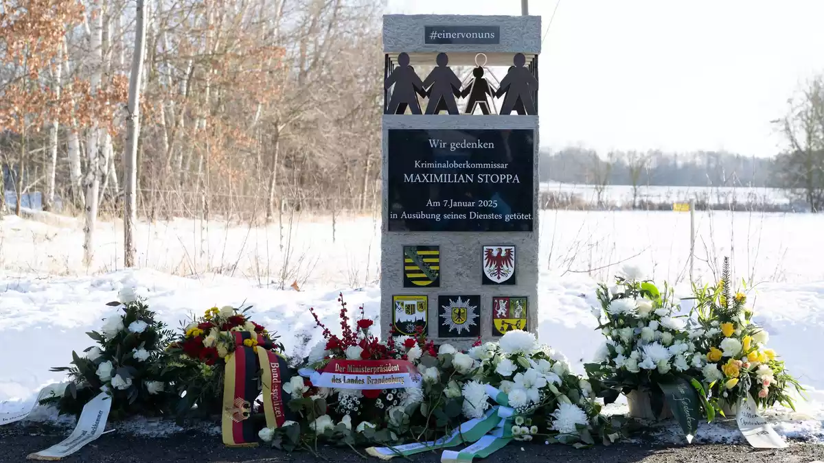 Tod eines Polizisten - mutmaßliche Drahtzieher gefasst. (Archivbild) - Bild: Sebastian Kahnert/dpa