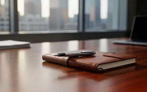 Ein eleganter Schreibtisch in einem modernen Büro bei natürlichem Morgenlicht. - Foto: über boerse-global.de