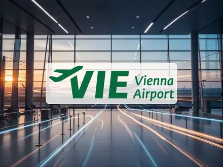 Modernes Flughafen-Terminal bei Sonnenuntergang mit Flugzeugspuren auf der Rollbahn. - Foto: über boerse-global.de