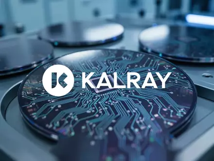 Abstrakte Darstellung einer modernen Halbleiterfertigung mit Fokus auf Silizium-Wafer und technologische Präzision. - Foto: über boerse-global.de