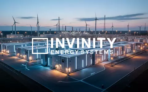 Moderne industrielle Energiespeicheranlage bei Dämmerung als Symbol für wachsenden Energiebedarf und technologischen Fortschritt. - Foto: über boerse-global.de