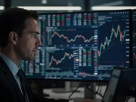 Blick auf einen modernen Computerbildschirm mit Finanzdaten in einem Büro, symbolisch für die Entwicklung der Atsugi-Aktie. - Foto: über boerse-global.de