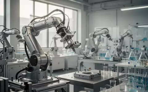 Moderne industrielle Fertigungsanlage mit Präzisionsmaschinen in einer sauberen Produktionsumgebung - Foto: über boerse-global.de