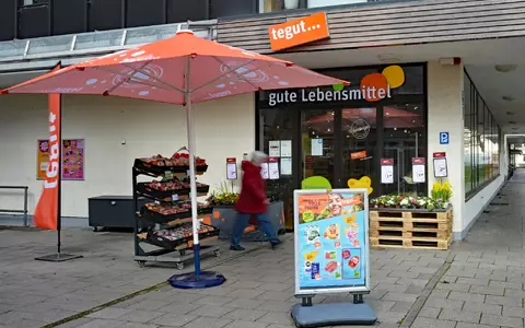 Edeka erweitert sein Filialnetz um zahlreiche Tegut-Supermärkte. - Foto: Malin Wunderlich/dpa