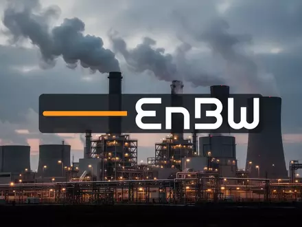 Modernes Kraftwerk bei Dämmerung mit dramatischem Himmel als Symbol für Energieinfrastruktur und industrielle Prozesse. - Foto: über boerse-global.de