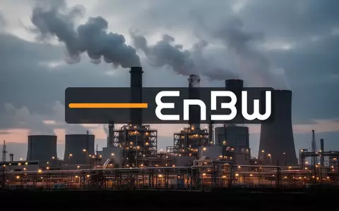 Modernes Kraftwerk bei Dämmerung mit dramatischem Himmel als Symbol für Energieinfrastruktur und industrielle Prozesse. - Foto: über boerse-global.de