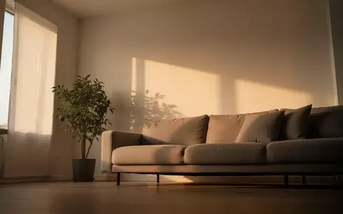 Symbolbild: helles, minimalistisch eingerichtetes Wohnzimmer - Foto: über boerse-global.de