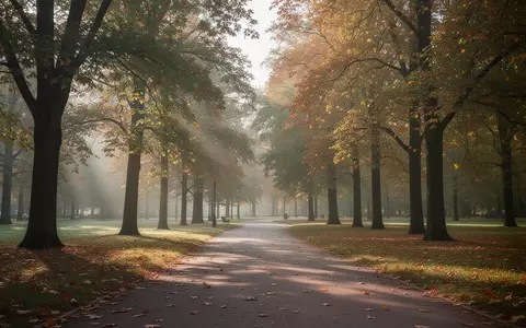 Ein ruhiger Parkweg im Herbst, der für einen gesunden Lebensstil und präventive Gesundheitsvorsorge steht. - Foto: über boerse-global.de