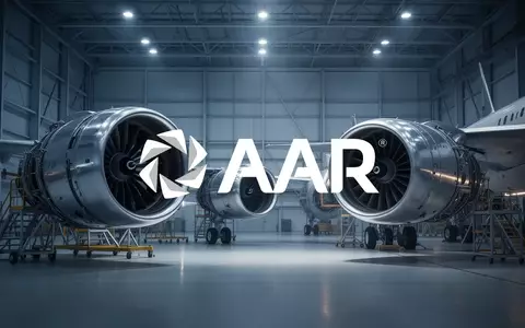 Moderne Flugzeugwartungshalle mit technischen Turbinenkomponenten in einer professionellen, industriellen Umgebung. - Foto: über boerse-global.de