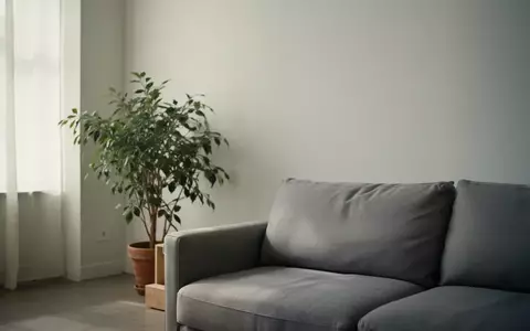 Symbolbild: helles, minimalistisch eingerichtetes Wohnzimmer - Foto: über boerse-global.de