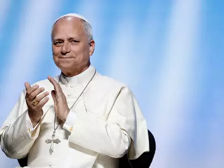 Papst Leo XIV. will auch nach Deutschland kommen. - Foto: Benoit Tessier/Reuters Pool via AP/dpa
