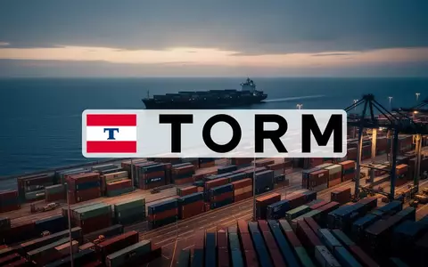Ein moderner Frachtschiff-Containerhafen bei Sonnenuntergang in einer minimalistischen, atmosphärischen Aufnahme. - Foto: über boerse-global.de
