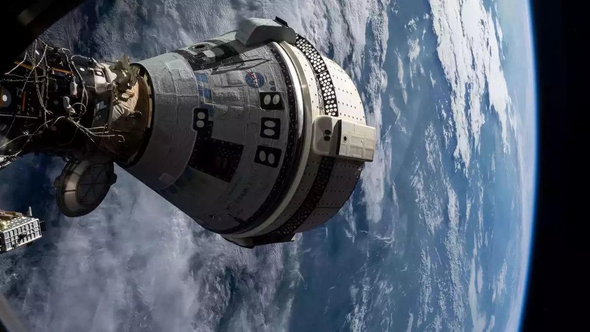 Der krisengeplagte Starliner soll wieder fliegen. (Archivbild) - Bild: Uncredited/NASA/AP/dpa