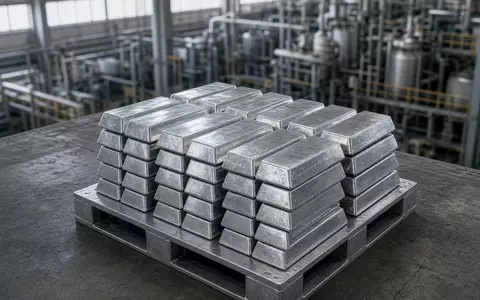 Stapel aus polierten Silberbarren in einer industriellen Produktionsumgebung. - Foto: über boerse-global.de