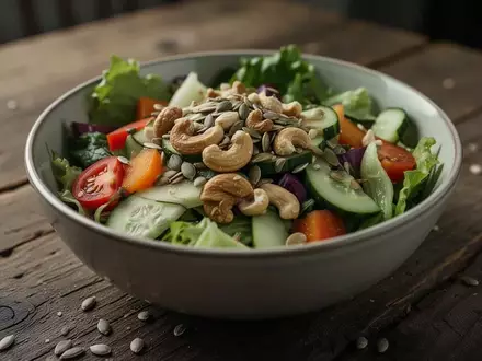 Symbolbild: Schüssel mit frischem Salat - Foto: über boerse-global.de