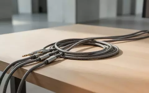 Ein Bündel aus verschiedenen USB-C-Kabeln liegt auf einer schlichten Holzoberfläche in natürlichem Licht. - Foto: über boerse-global.de