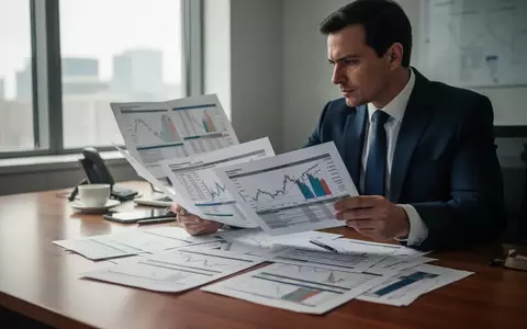 Ein Finanzanalyst prüft detaillierte Unterlagen an einem Schreibtisch in einem professionellen Büro. - Foto: über boerse-global.de