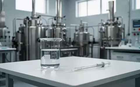Ein steriler Labortisch mit wissenschaftlichen Geräten in einer klinischen Umgebung. - Foto: über boerse-global.de