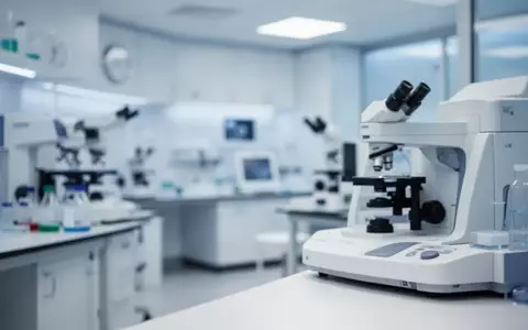 Ein steriles, modernes Laborumfeld mit medizinischen Forschungsgeräten in einer hellen, professionellen Umgebung. - Foto: über boerse-global.de