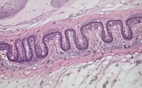 Mikroskopische Aufnahme von biologischem Gewebe mit komplexen zellulären Strukturen und organischen Texturen. - Foto: über boerse-global.de