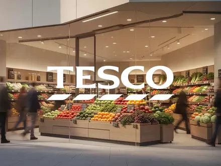 Moderner, hochwertiger Supermarkt-Eingangsbereich in hellem, professionellem Licht mit Fokus auf Architektur und Design. - Foto: über boerse-global.de