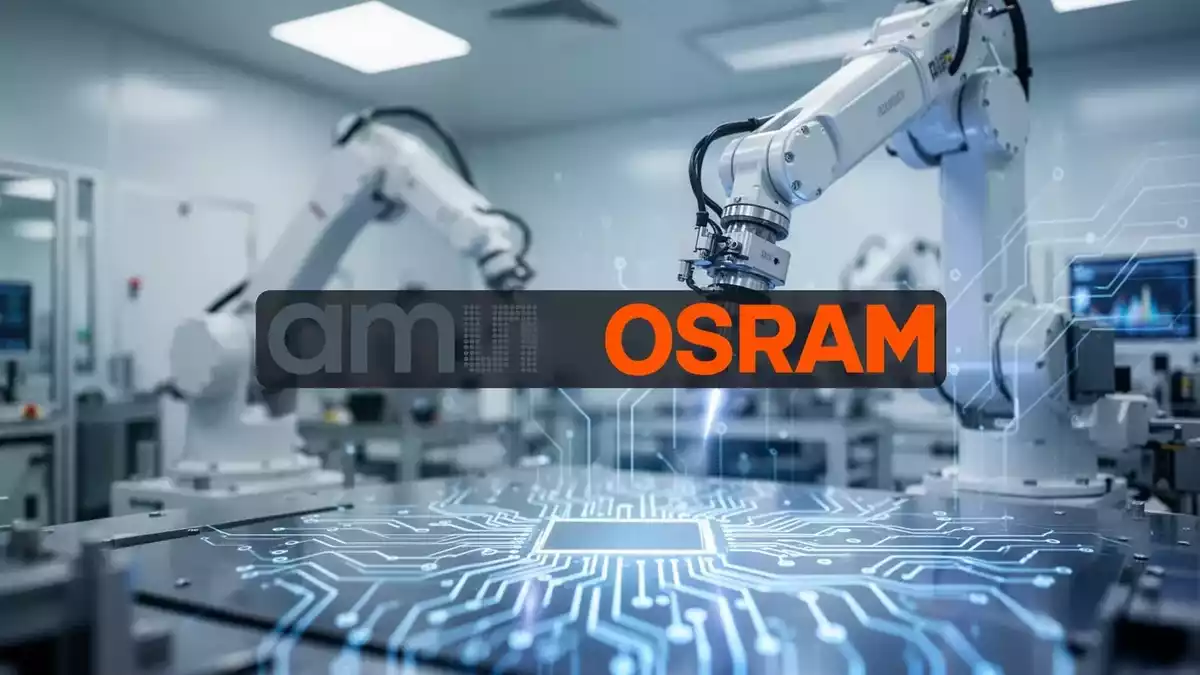 ams-OSRAM Up 5.6% as Optical Pivot and VCSEL AI Bet Face Order Test