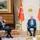 Nur wenige Stunden nach seiner Ankunft in Ankara wird Wüst von Erdogan im Präsidentenpalast empfangen. (Archivbild) - Bild: Marcel Kusch/Staatskanzlei Nordrhein-Westfalen/dpa