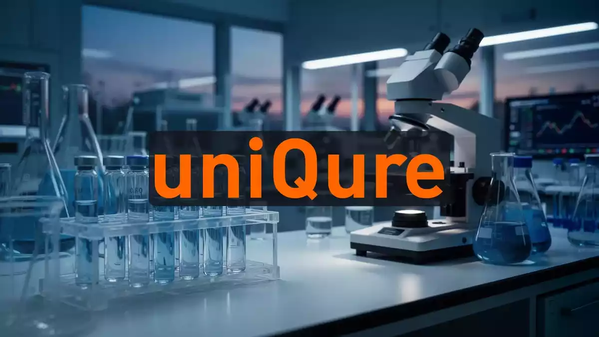 uniQure-Aktie verliert 64 Prozent nach schwächeren Vierjahresdaten