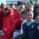 Pausiert in der DFB-Auswahl: Ann-Katrin Berger. (Archivbild)  - Bild: Daniel Löb/dpa