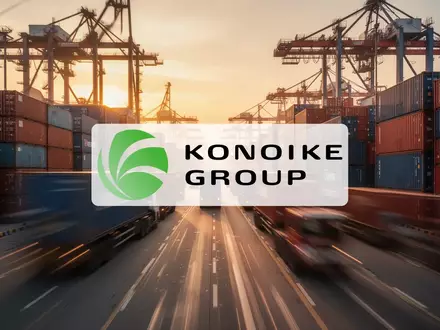 Moderne Logistikdrehscheibe in einem aufstrebenden Markt mit dynamischen Frachtbewegungen bei Sonnenuntergang. - Foto: über boerse-global.de
