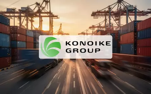 Moderne Logistikdrehscheibe in einem aufstrebenden Markt mit dynamischen Frachtbewegungen bei Sonnenuntergang. - Foto: über boerse-global.de
