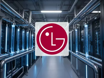 Moderne Kühlinfrastruktur in einem Hochleistungs-Rechenzentrum mit blauen Lichtakzenten und technischer Präzision. - Foto: über boerse-global.de