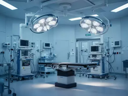 Modernes, steriles Herzkatheterlabor mit medizinischer Hochtechnologie in einer Klinik. - Foto: über boerse-global.de