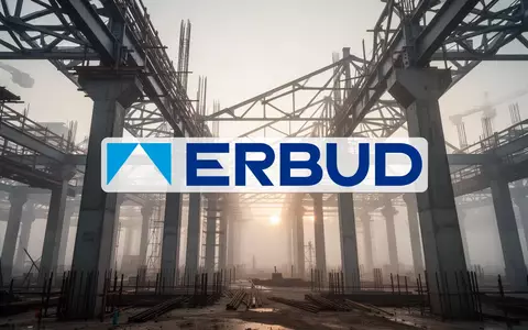 Abstrakte Darstellung einer modernen Baustelle bei Sonnenaufgang, die Wachstum und industrielle Dynamik symbolisiert. - Foto: über boerse-global.de
