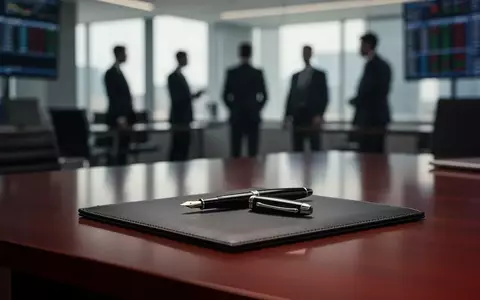 Ein leerer, eleganter Schreibtisch in einem modernen Bürogebäude, der Zurückhaltung und Inaktivität symbolisiert. - Foto: über boerse-global.de