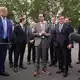 US-Präsident Donald Trump sagt, dass die KI-Unternehmen sich gegenseitig kontrollieren würden.  - Bild: Alex Brandon/AP/dpa