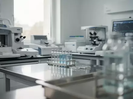 Moderne medizinische Laborumgebung mit diagnostischen Geräten und sterilen Oberflächen. - Foto: über boerse-global.de