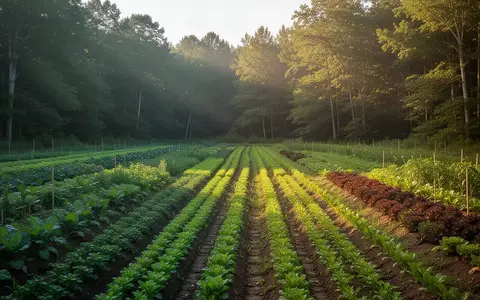 Ein nachhaltig bewirtschaftetes Feld, das nahtlos in einen natürlichen Wald übergeht. - Foto: über boerse-global.de