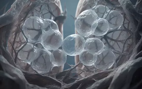 Mikroskopische Aufnahme von biologischen Strukturen in menschlichem Lungengewebe, die zelluläre Prozesse veranschaulichen. - Foto: über boerse-global.de