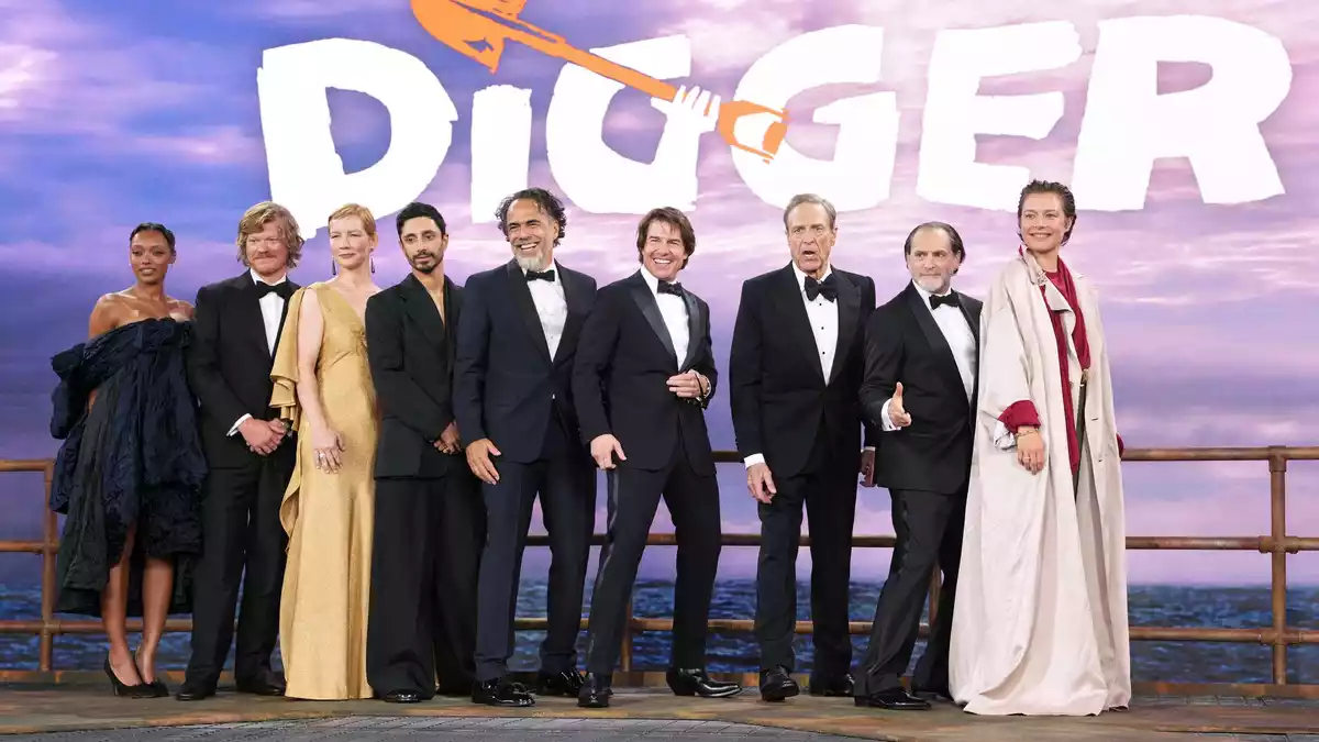 Der Cast von «Digger» bei der Weltpremiere in London. (Archivbild) - Bild: Scott Garfitt/Invision/dpa