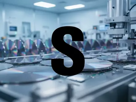 Abstrakte Darstellung einer modernen Halbleiterfertigung mit Fokus auf Hochtechnologie und industrielle Innovation. - Foto: über boerse-global.de