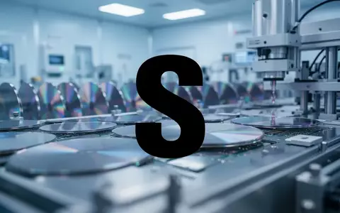 Abstrakte Darstellung einer modernen Halbleiterfertigung mit Fokus auf Hochtechnologie und industrielle Innovation. - Foto: über boerse-global.de