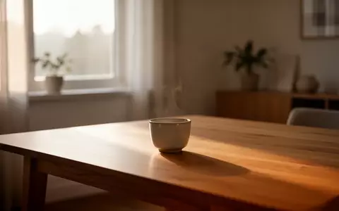 Ein minimalistisch eingerichteter, ruhiger Raum mit sanftem Tageslicht, der eine Atmosphäre von Ordnung und Klarheit vermittelt. - Foto: über boerse-global.de