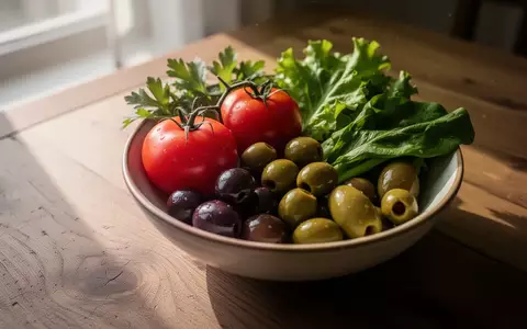 Eine Nahaufnahme von frischem mediterranem Gemüse auf einem Holztisch bei natürlichem Sonnenlicht. - Foto: über boerse-global.de