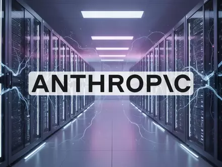 Abstraktes, futuristisches Serverraum-Szenario mit bläulicher Beleuchtung als Symbol für künstliche Intelligenz. - Foto: über boerse-global.de