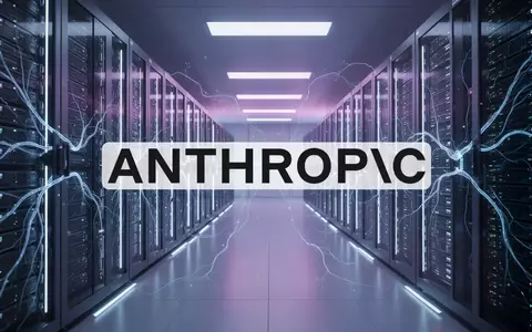 Abstraktes, futuristisches Serverraum-Szenario mit bläulicher Beleuchtung als Symbol für künstliche Intelligenz. - Foto: über boerse-global.de